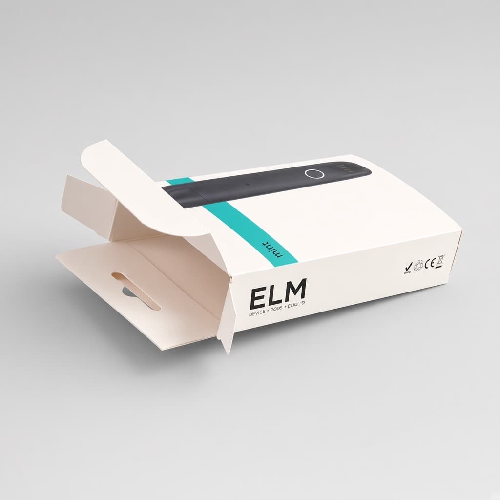 Elm kutusu, açık kapak
