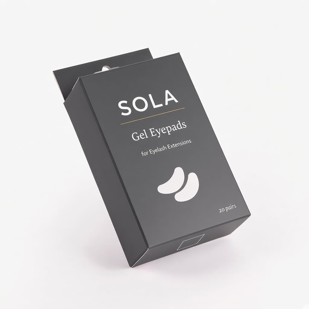Sola jel göz pedi askılı kutu