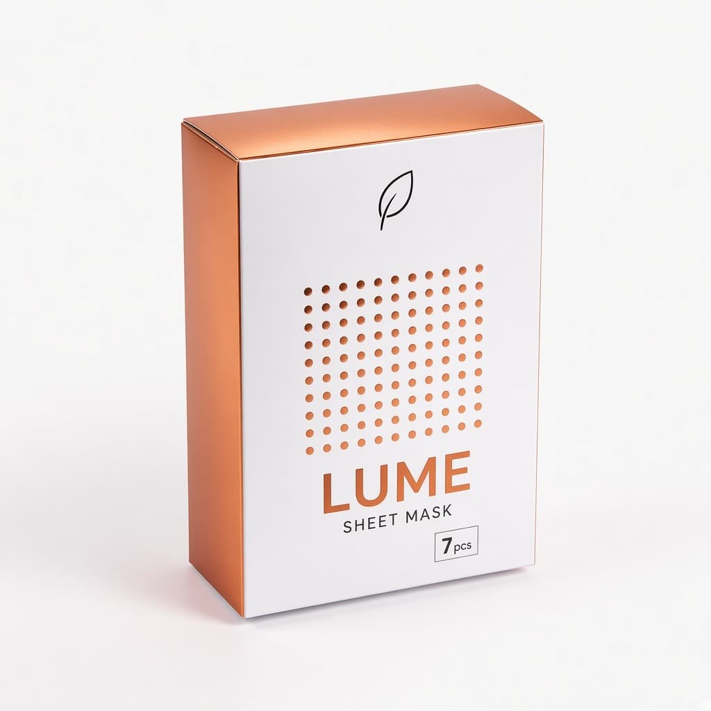 Lume foil maske kutusu