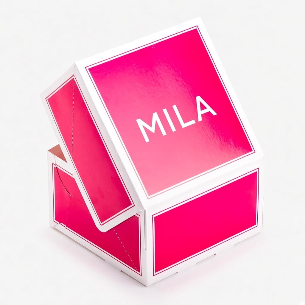 Mila kutusu, kapak kalkık