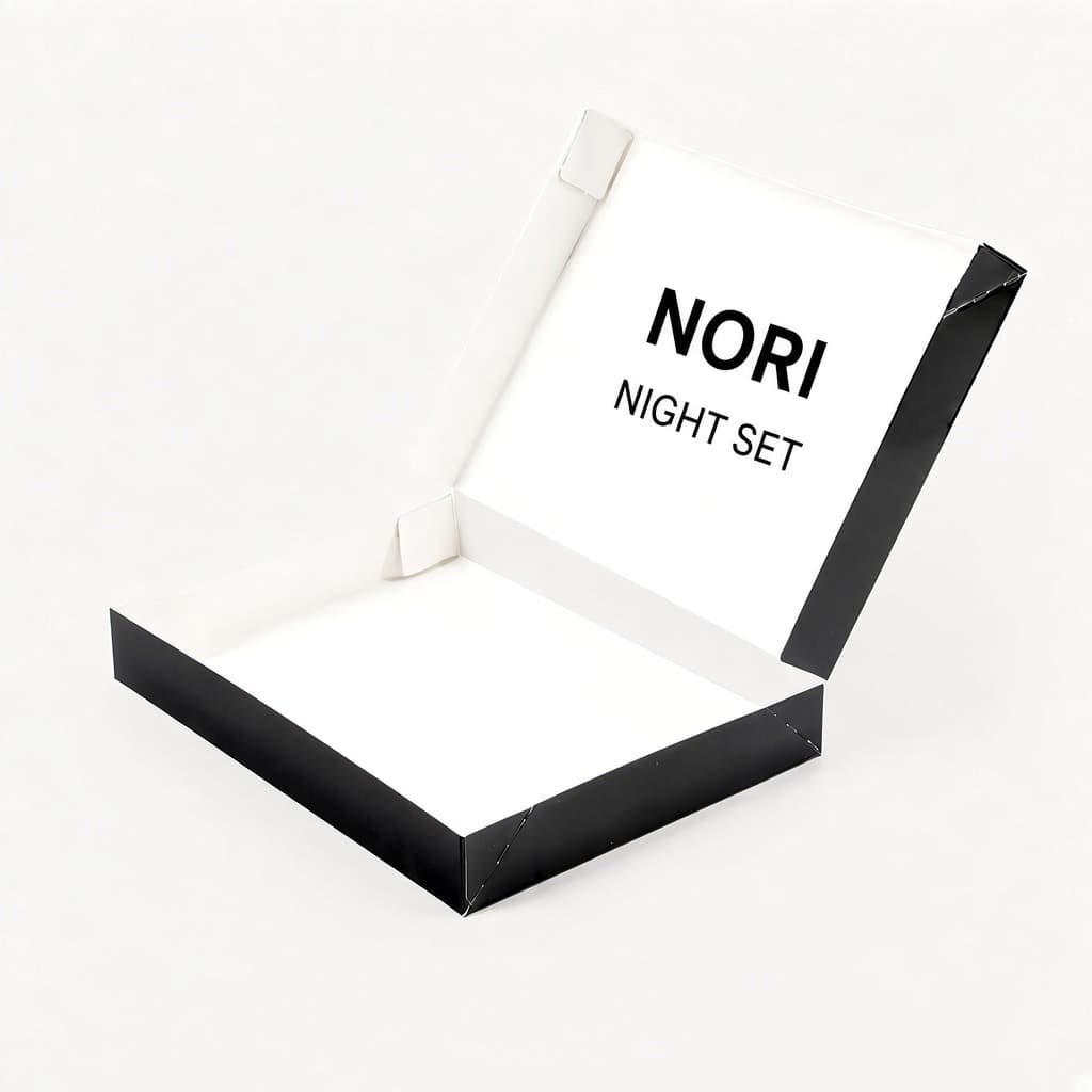 Nori kutusu, açık
