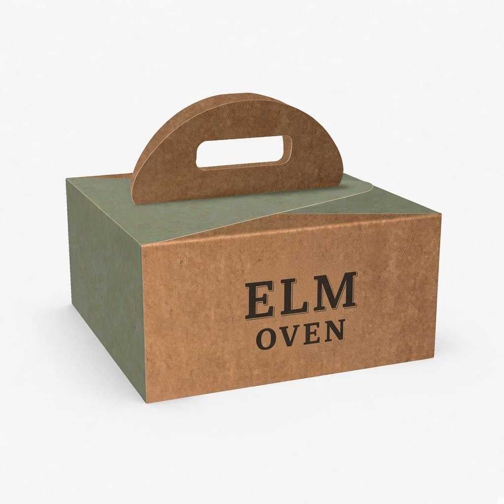 Elm kraft saplı kutu