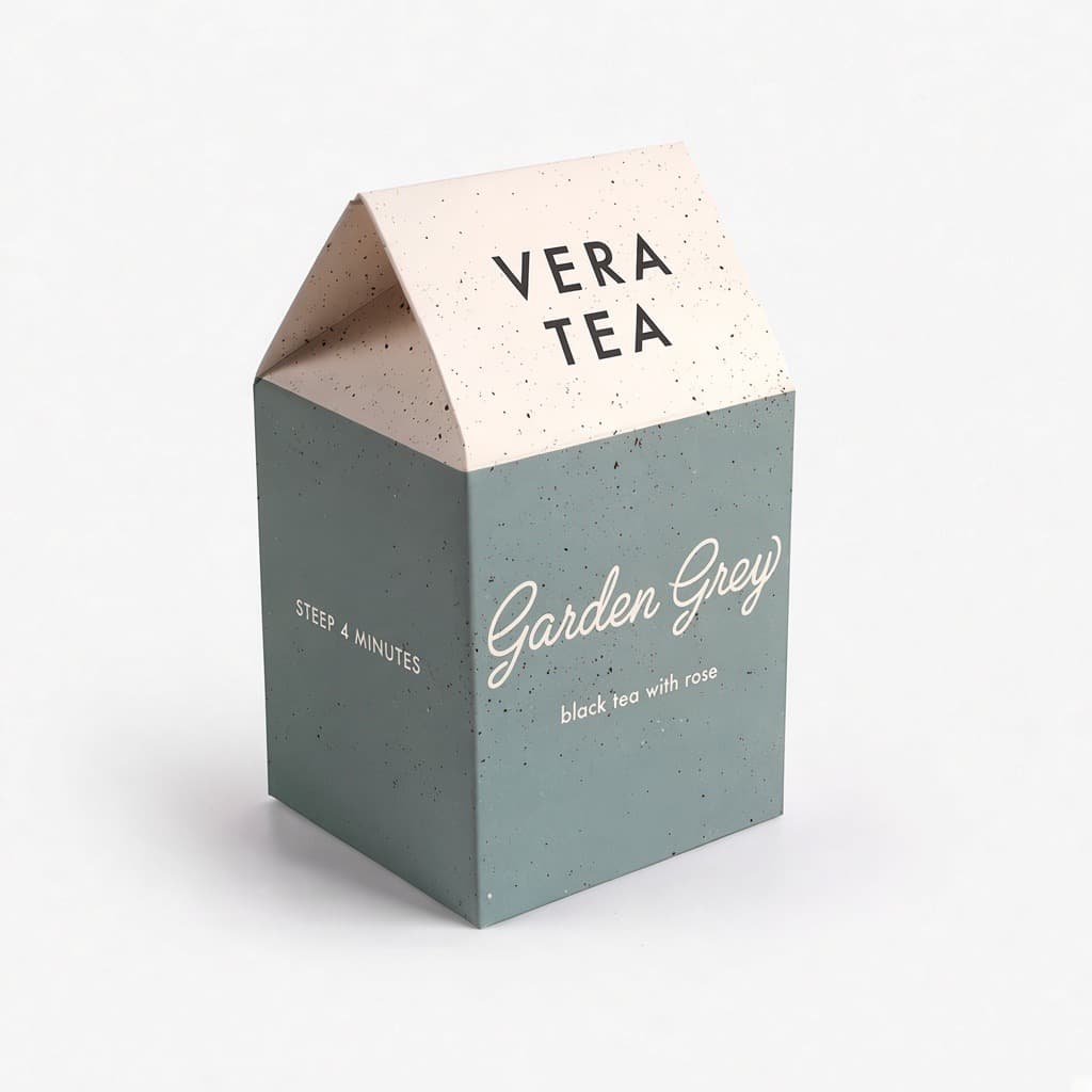 Vera adaçayı çay kutusu