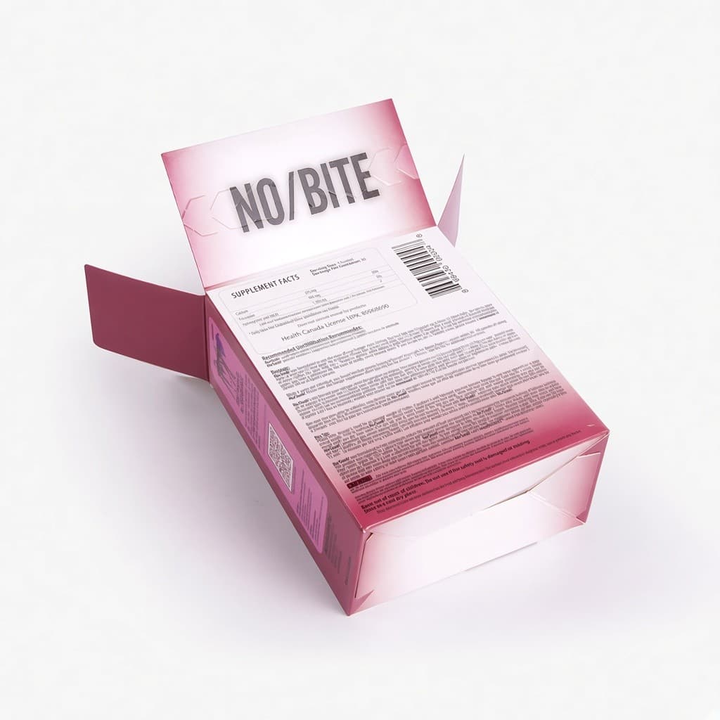 No Bite kutusu, açık