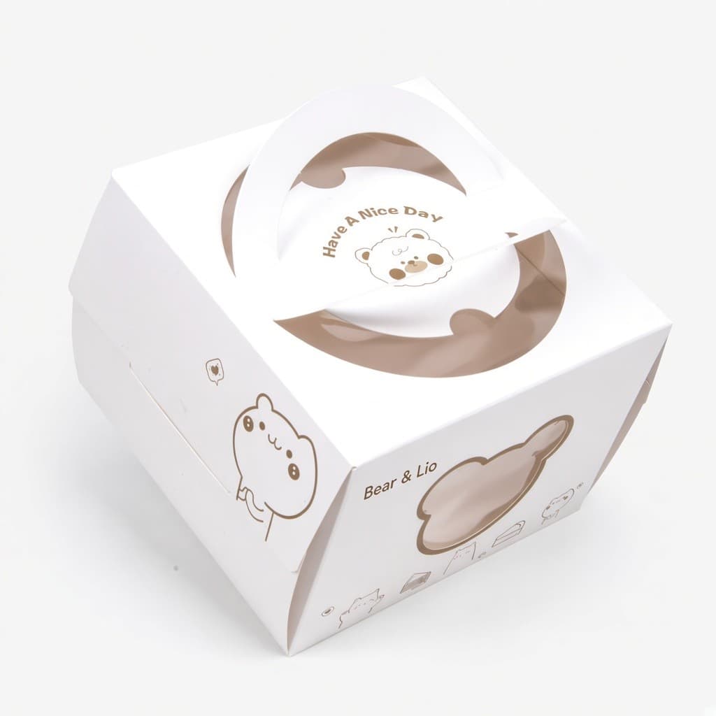Bear & Lio kutusu, üst açı