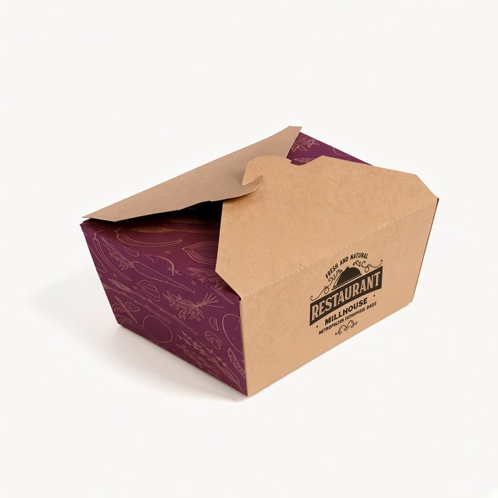 Millhouse çift kancalı takeout kutu