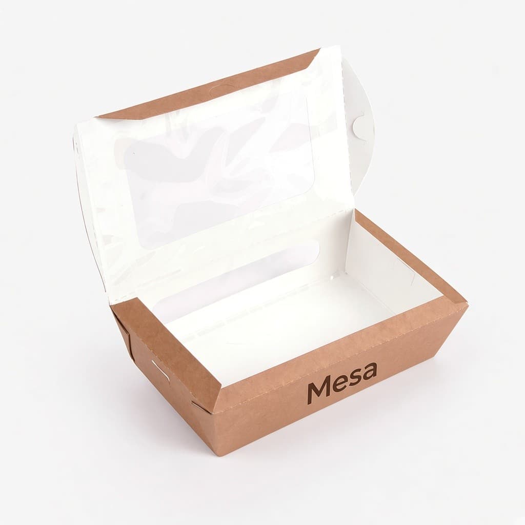 Mesa pencereli kutu, açık