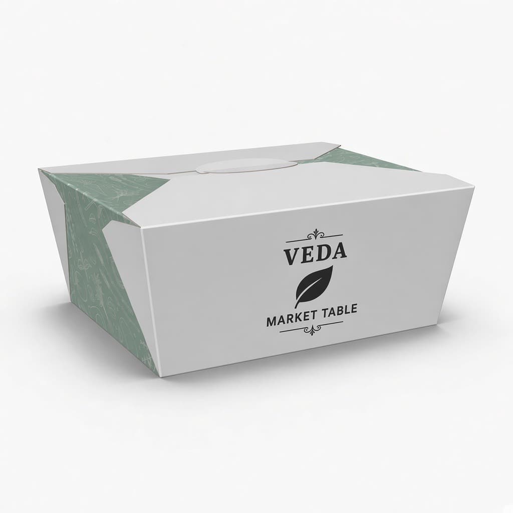Veda kutusu, beyaz kapalı