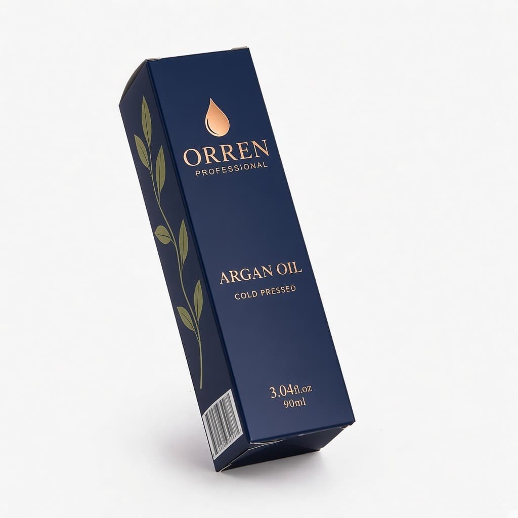 Orren argan yağı ters geçmeli kutusu, yan açı