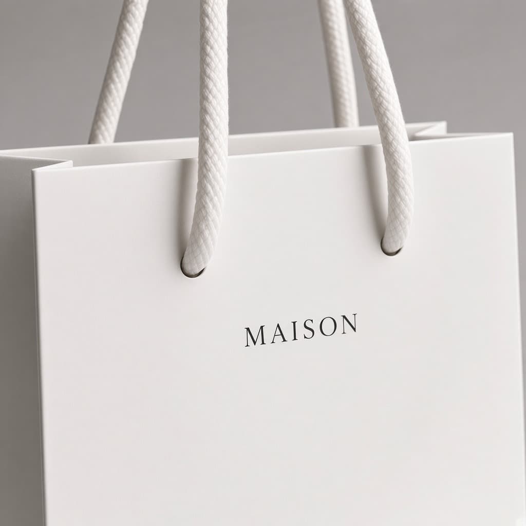 Paper bag lifestyle 1 · butik