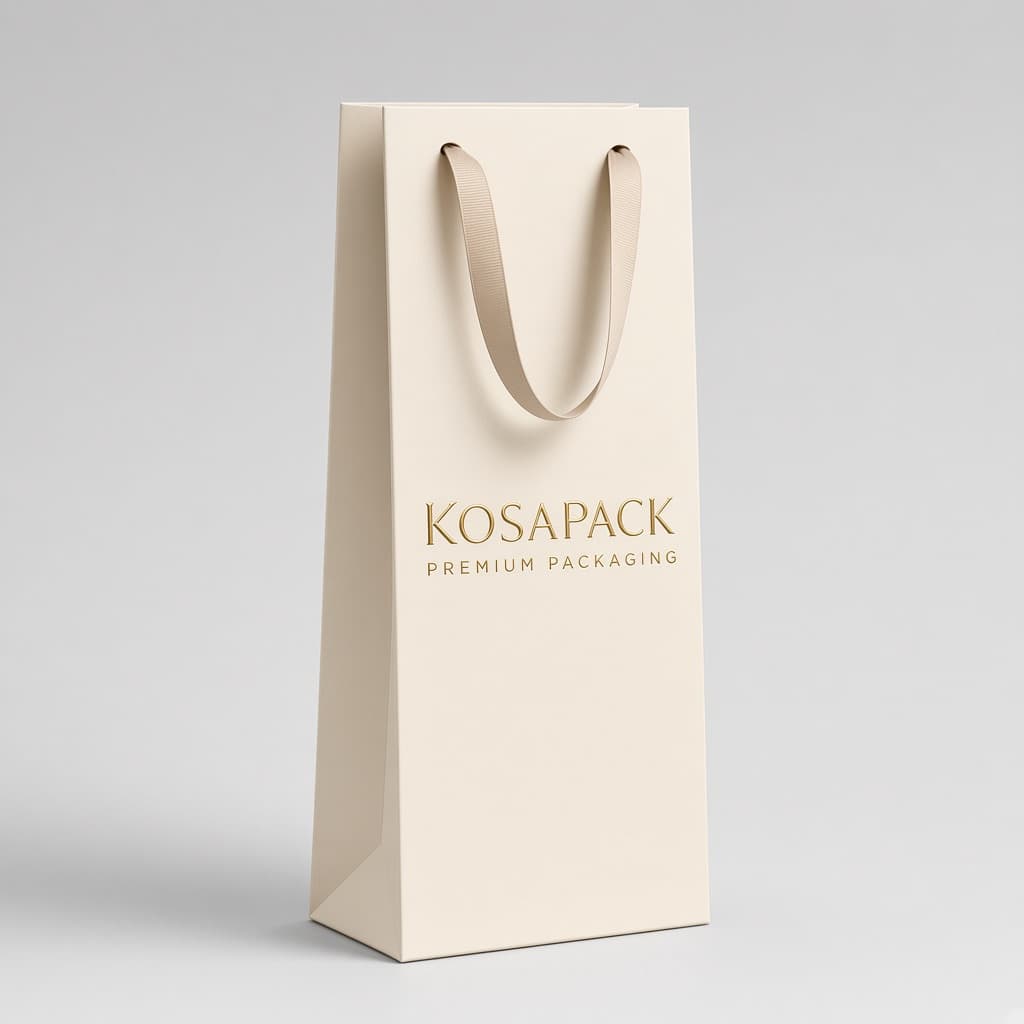 Paper bag lifestyle 3 · şarap