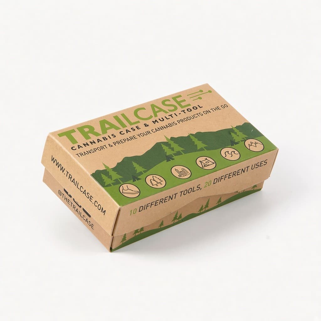 Trailcase kraft kapaklı tepsi