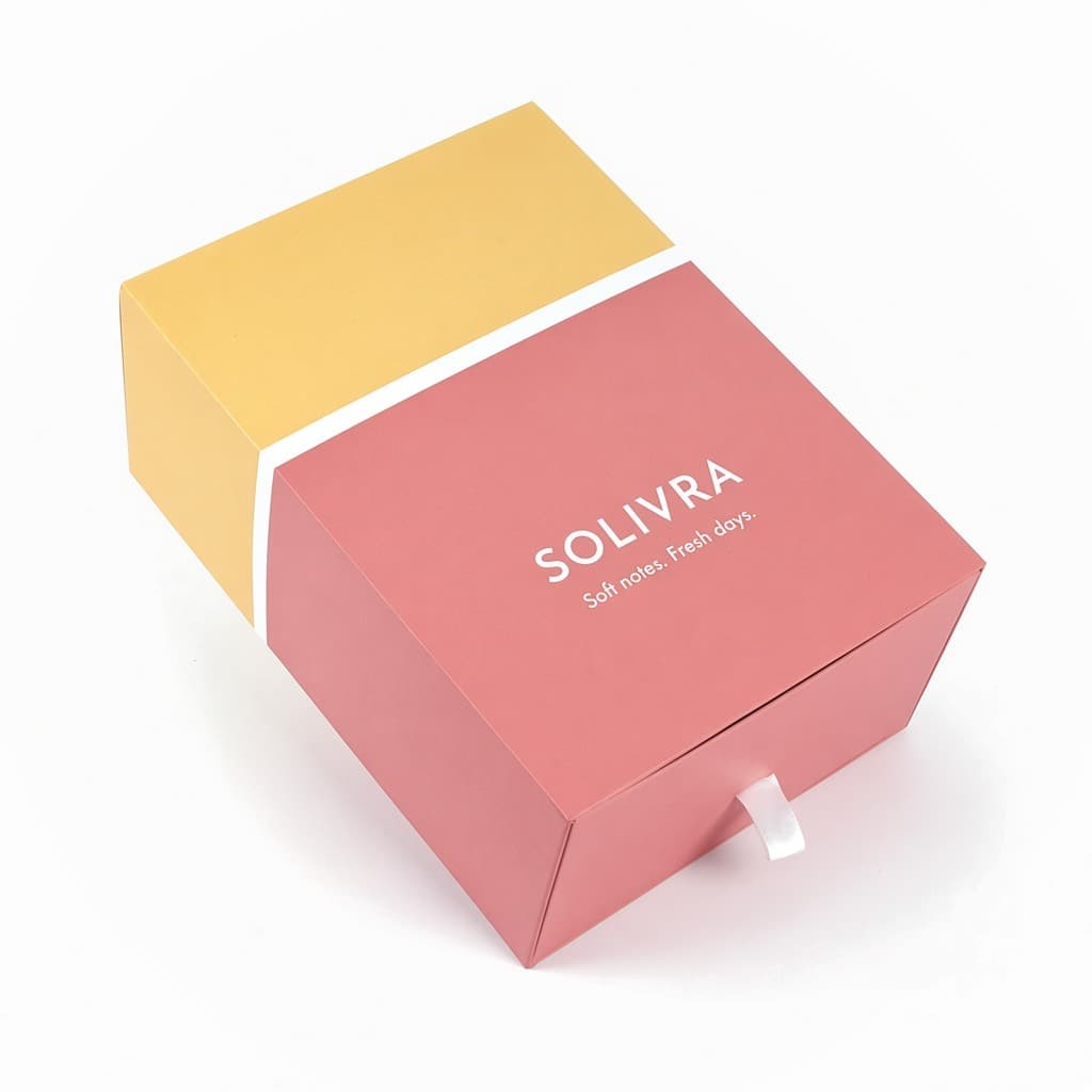 Pembe Koku Çekmece Kutusu