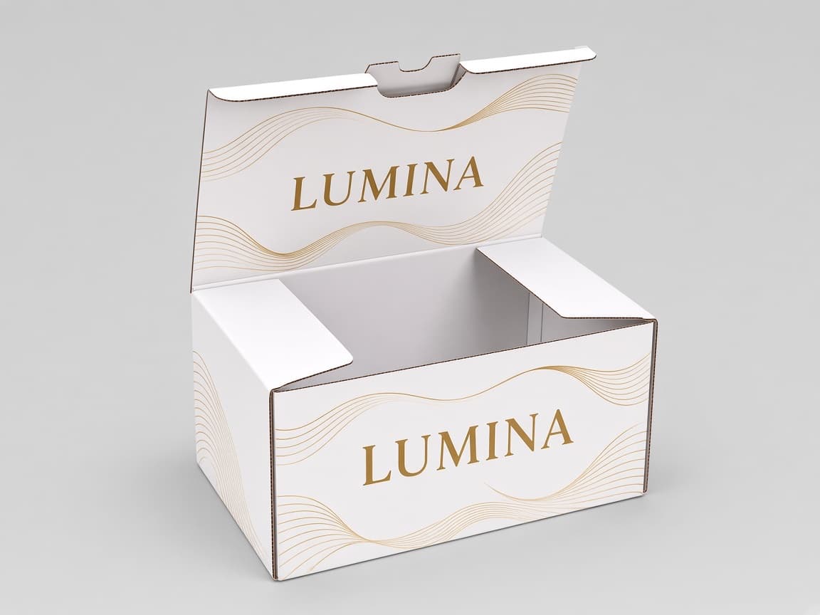 Açık Lumina geçme kilit tabanlı kutu