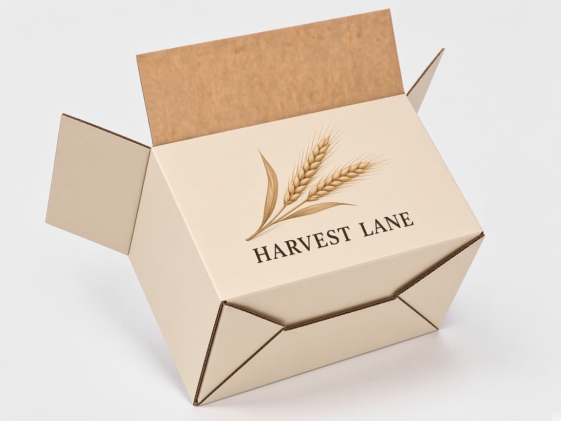 Açık Harvest Lane geçme tabanlı yarıklı kutu