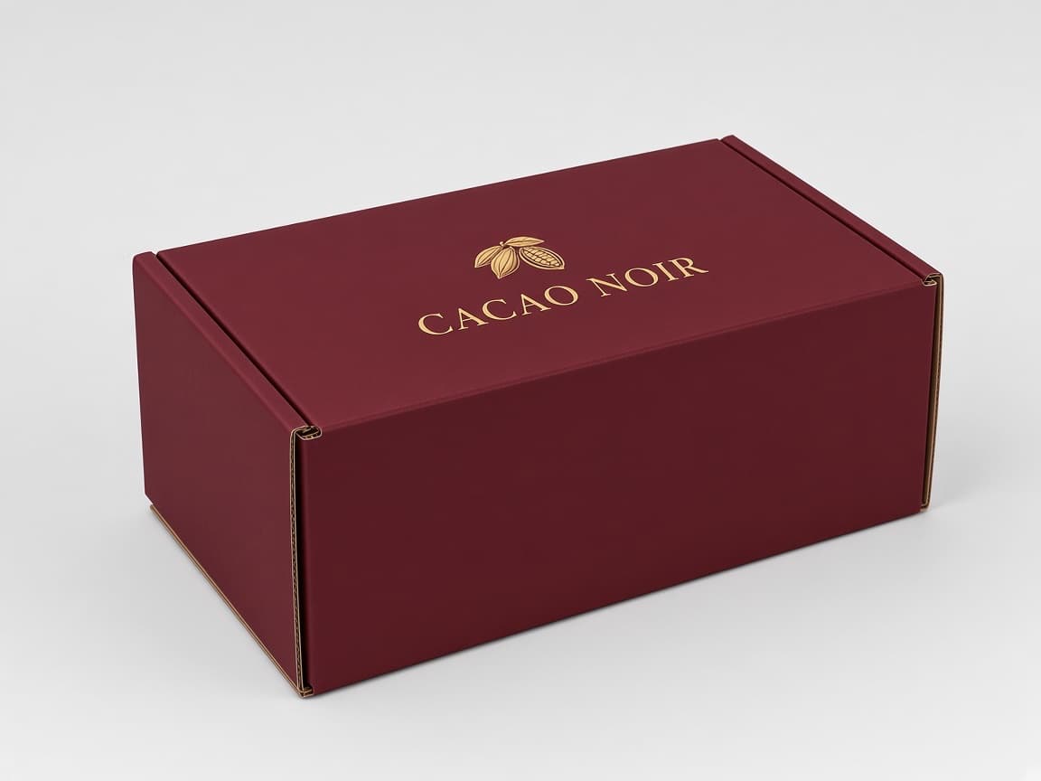 Kapalı Cacao Noir kapaklı kutu