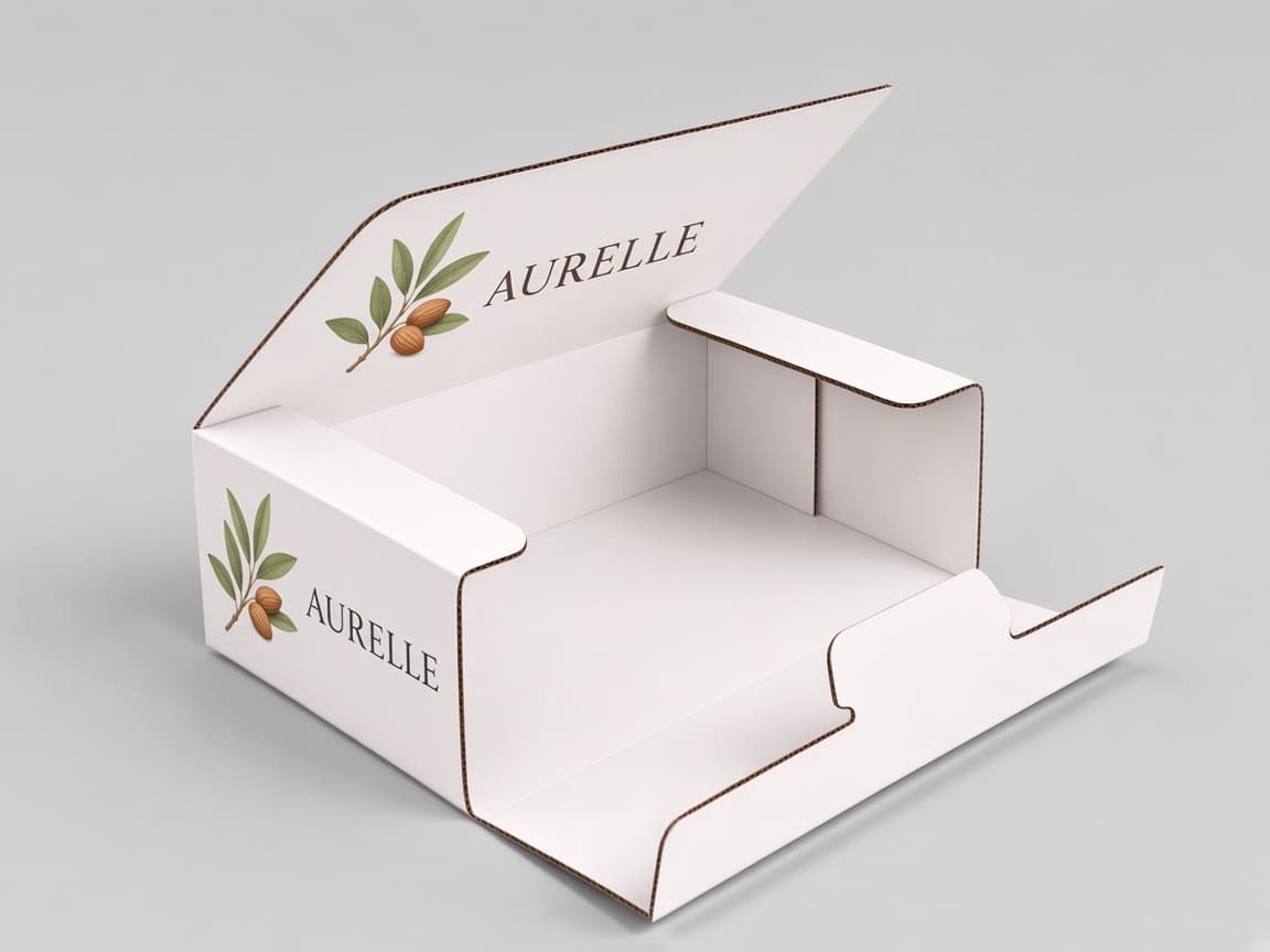 Açık Aurelle körüklü kutu