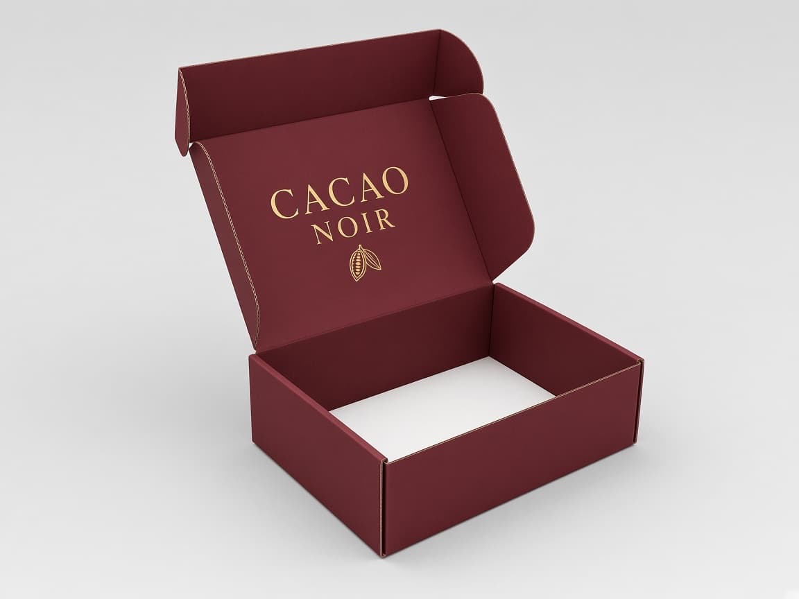 Açık Cacao Noir üç kanatlı kutu