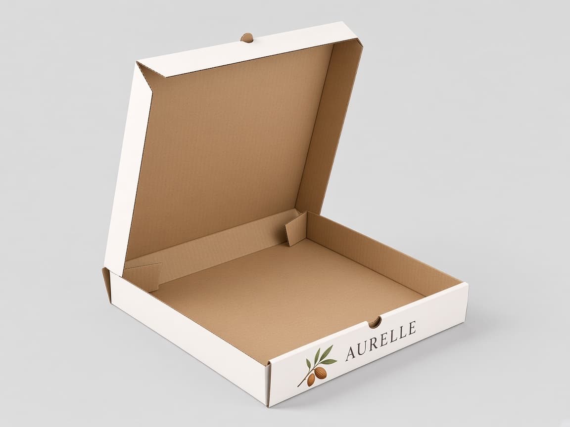 Açık Aurelle pizza kutusu