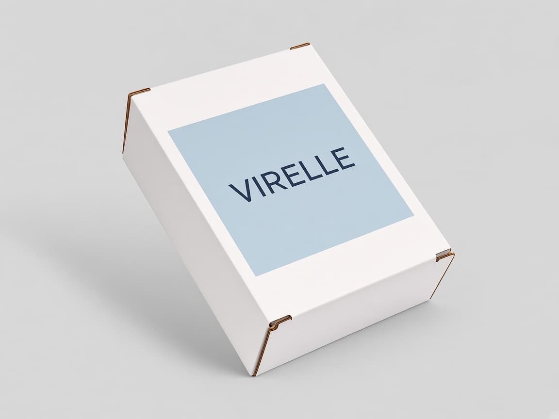 Kapalı Virelle ters kapaklı kutu