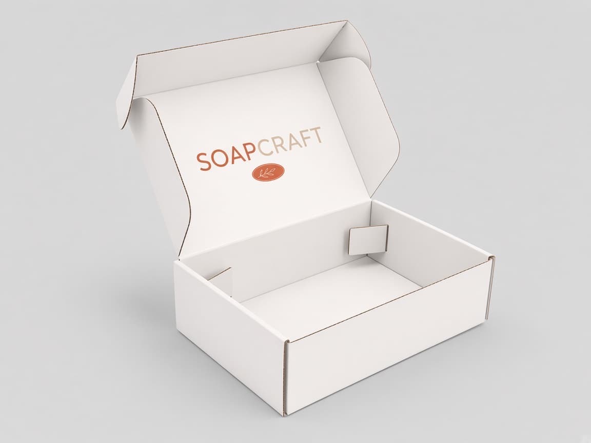 Açık Soapcraft tırnak kilitli kutu