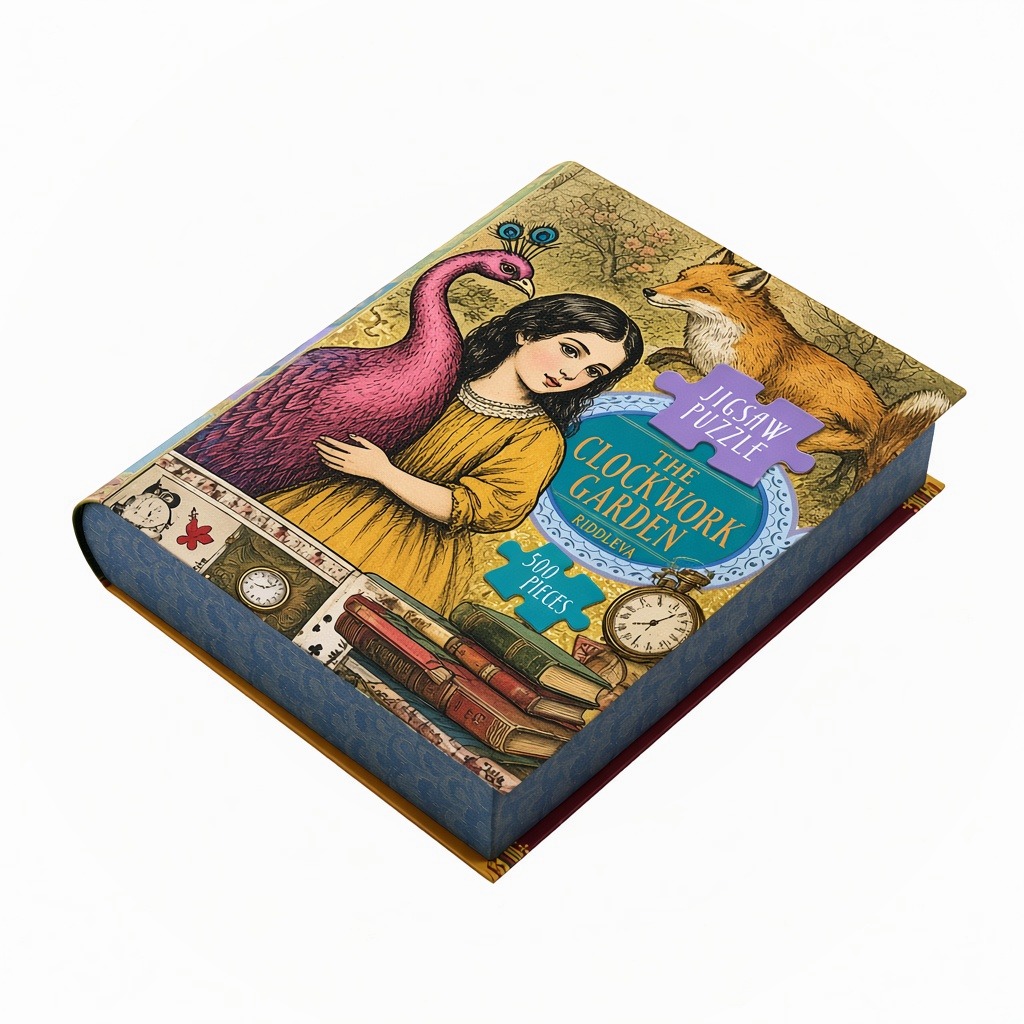 Fantastik Puzzle Kitap Kutusu. Görsel 1